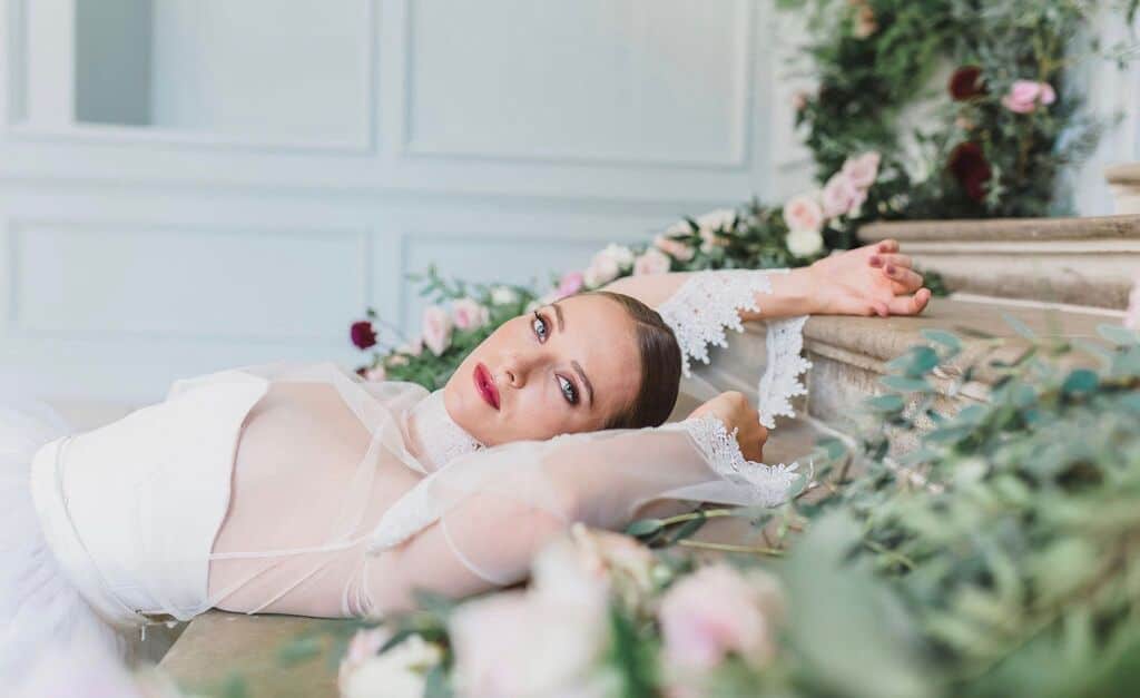 Reclining bride 